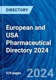 European and USA Pharmaceutical Directory 2024- Product Image