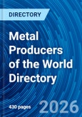 Metal Producers of the World Directory- Product Image