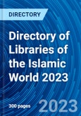Directory of Libraries of the Islamic World 2023- Product Image