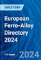 European Ferro-Alloy Directory 2024 - Product Thumbnail Image