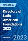 Directory of Latin American Foundations 2023- Product Image