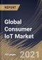 Global Consumer IoT Market By Component (Hardware, Software, and Services), By connectivity (Wired and Wireless), By Vertical (Home Automation, Automotive, Consumer Electronics, Healthcare, and Others), By Regional Outlook, Industry Analysis Report and Forecast, 2021 - 2027 - Product Thumbnail Image