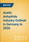 Acetic Anhydride Industry Outlook in Germany to 2026 - Market Size, Price Trends and Trade Balance - Product Thumbnail Image