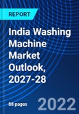 India Washing Machine Market Outlook, 2027-28- Product Image