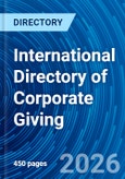 International Directory of Corporate Giving- Product Image