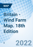 Britain - Wind Farm Map. 18th Edition- Product Image
