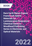 Rare Earth Metal-Organic Framework Hybrid Materials for Luminescence Responsive Chemical Sensors. Woodhead Publishing Series in Electronic and Optical Materials- Product Image