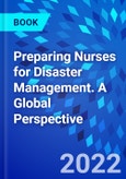 Preparing Nurses for Disaster Management. A Global Perspective- Product Image