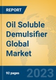 Oil Soluble Demulsifier Global Market Insights 2023, Analysis and Forecast to 2028, by Manufacturers, Regions, Technology, Application, Product Type- Product Image