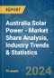 Australia Solar Power - Market Share Analysis, Industry Trends & Statistics, Growth Forecasts 2020 - 2029 - Product Image