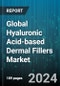 Global Hyaluronic Acid-based Dermal Fillers Market by Product (Duplex Product, Single-Phase Product), Application (Lip Augmentation, Rhinoplasty, Wrinkle Removal), End User - Forecast 2024-2030 - Product Image