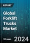 Global Forklift Trucks Market by Class (Electric & Internal Combustion Engine Tractors, Electric Motor Hand Trucks, Electric Motor Narrow Aisle Trucks), Power Source (Electric Motor, Internal Combustion Engine), Propulsion, Operation, End User - Forecast 2024-2030 - Product Image