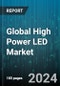 Global High Power LED Market by Response Time (Flip Chip, Mesa, Vertical), Application (Automotive, Backlighting, Flash Lighting) - Forecast 2024-2030 - Product Image