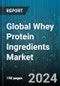 Global Whey Protein Ingredients Market by Type (Hydrolyzed Whey Protein, Whey Protein Concentrate, Whey Protein Isolate), Distribution Channel (Offline, Online), Application - Forecast 2024-2030 - Product Image