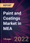 Paint and Coatings Market in MEA 2022-2026 - Product Image