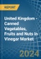 United Kingdom - Canned Vegetables, Fruits and Nuts in Vinegar - Market Analysis, Forecast, Size, Trends and insights. Update: COVID-19 Impact - Product Image