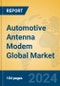 Automotive Antenna Modem Global Market Insights 2024, Analysis and Forecast to 2029, by Manufacturers, Regions, Technology, Application, Product Type - Product Thumbnail Image