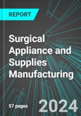 Surgical Appliance and Supplies (Medical Devices) Manufacturing (U.S.): Analytics, Extensive Financial Benchmarks, Metrics and Revenue Forecasts to 2030, NAIC 339113- Product Image