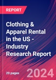 Clothing & Apparel Rental in the US - Industry Research Report- Product Image