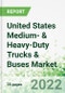 United States Medium- & Heavy-Duty Trucks & Buses Market 2021-2025 - Product Thumbnail Image
