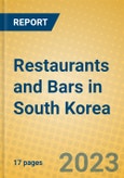 Restaurants and Bars in South Korea- Product Image