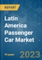 Latin America Passenger Car Market - Growth, Trends, COVID-19 Impact, and Forecasts (2023-2028) - Product Thumbnail Image