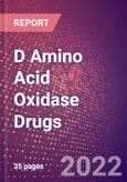 D Amino Acid Oxidase Drugs in Development by Therapy Areas and Indications, Stages, MoA, RoA, Molecule Type and Key Players- Product Image