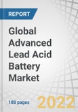 Global Advanced Lead Acid Battery Market by Type (Stationary, Motive), Construction Method (Flooded, VRLA), End-User (Utilities, Transportation, Industrial, Commercial & Residential) and Region (North America, APAC, Europe, RoW) - Forecast to 2027- Product Image