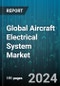 Global Aircraft Electrical System Market by Component (Battery Management Systems, Conversion Devices, Distribution Devices), System (Energy Storage, Power Conversion, Power Distribution), Technology, Platform, Application, End User - Forecast 2024-2030 - Product Thumbnail Image