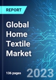 Global Home Textile Market: Analysis By Product (Bedroom Linen, Bathroom Linen, Carpets and Floor Coverings and Others), By Distribution Channel (Retail Outlets, and Online), By Region Size and Trends with Impact of COVID-19 and Forecast up to 2028- Product Image