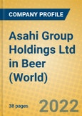 Asahi Group Holdings Ltd in Beer (World)- Product Image
