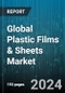 Global Plastic Films & Sheets Market by Material (High-Density Polyethylene, Linear Low-Density Polyethylene, Low-Density Polyethylene), Film & Sheet Type (Opaque, Translucent, Transparent), Application, End-User Verticals, End-Product - Forecast 2024-2030 - Product Thumbnail Image