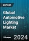 Global Automotive Lighting Market by Technology (Halogen, LED, Xenon or HID), Type (Exterior Lighting, Interior Lighting), Sales Channel, Vehicle Type - Forecast 2024-2030 - Product Image