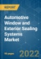 Automotive Window and Exterior Sealing Systems Market - Growth, Trends, COVID-19 Impact, and Forecasts (2022 - 2027) - Product Thumbnail Image