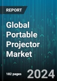 Global Portable Projector Market by Product Type (Embedded Projector, Non-Embedded or Standalone Projector, USB Projector), Dimension (2D, 3D), Lumen, Technology, Resolution, Projected Image Size, Application - Forecast 2024-2030- Product Image