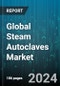 Global Steam Autoclaves Market by Technology (Gravity Displacement, Pre-Vacuum, Steam Flush), Product (Floor Standing Steam Autoclaves, High-Pressure Steam Autoclaves, Horizontal Steam Autoclaves), End-Use, Application - Forecast 2024-2030 - Product Thumbnail Image