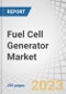 Fuel Cell Generator Market by End User (Marine, Aquaculture, Construction, Agriculture, Data Centers, Emergency Response Generators), Size (Small (Up to 200 kW), Large (>200 kW)), Fuel Type (Hydrogen, Ammonia, Methanol), Region - Global Forecast to 2030 - Product Image