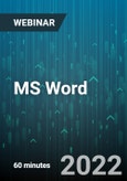 MS Word: Overlooked Features and Functions - Webinar (Recorded)- Product Image
