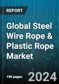 Global Steel Wire Rope & Plastic Rope Market by Lay Type (Lang Lay, Regular Lay), Coating (Aluminum Alloy, PVC, Stainless Steel), Type of Core, Material Type, Application - Forecast 2024-2030- Product Image
