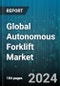 Global Autonomous Forklift Market by Type (Counterbalanced Fork Truck, Pallet Jacks, Pallet Stacker), Operability (Indoor, Outdoor), Propulsion, Tonnage Capacity, Navigation Technology, Sourcing Method, End-User - Forecast 2024-2030 - Product Thumbnail Image