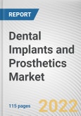 Dental Implants and Prosthetics Market By Products, By Materials: Global Opportunity Analysis and Industry Forecast, 2020-2030- Product Image