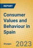 Consumer Values and Behaviour in Spain- Product Image