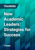 New Academic Leaders: Strategies for Success- Product Image