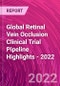 Global Retinal Vein Occlusion Clinical Trial Pipeline Highlights - 2022 - Product Thumbnail Image