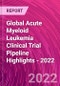 Global Acute Myeloid Leukemia Clinical Trial Pipeline Highlights - 2022 - Product Thumbnail Image