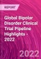 Global Bipolar Disorder Clinical Trial Pipeline Highlights - 2022 - Product Thumbnail Image