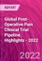 Global Post-Operative Pain Clinical Trial Pipeline Highlights - 2022 - Product Thumbnail Image