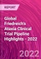 Global Friedreich's Ataxia Clinical Trial Pipeline Highlights - 2022 - Product Thumbnail Image