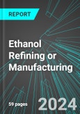 Ethanol (Bioethanol) Refining or Manufacturing (U.S.): Analytics, Extensive Financial Benchmarks, Metrics and Revenue Forecasts to 2030, NAIC 325193- Product Image
