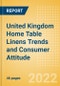United Kingdom (UK) Home Table Linens Trends and Consumer Attitude - Analysing Buying Dynamics and Motivation, Channel Usage, Spending and Retailer Selection - Product Thumbnail Image